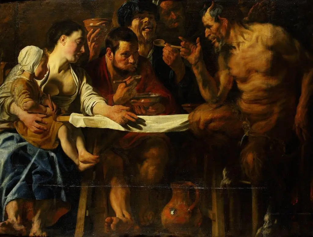 The Satyr and the Peasant, by Jacob Jordaens, 1622