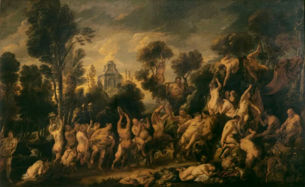 The Triumph of Bacchus, by Jacob Jordaens, oil, 1650