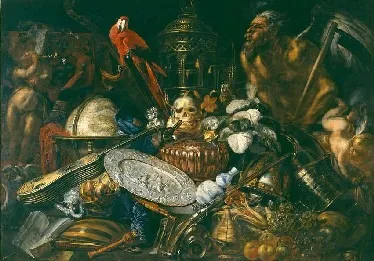 Vanitas, by Jacob Jordaens, oil, 1660