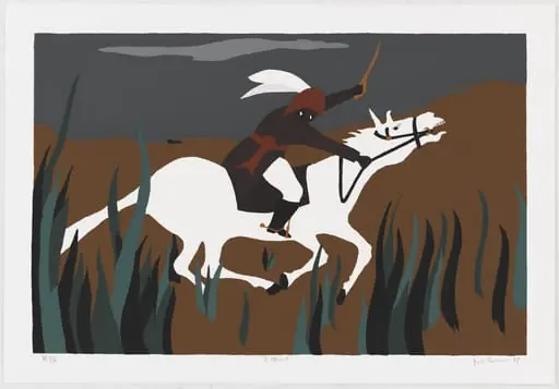 Untitled, by Jacob Lawrence