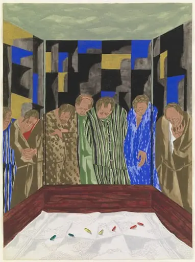 Untitled, by Jacob Lawrence