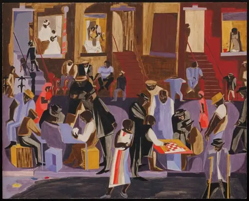 Untitled, by Jacob Lawrence