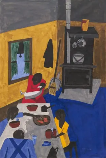 Untitled, by Jacob Lawrence