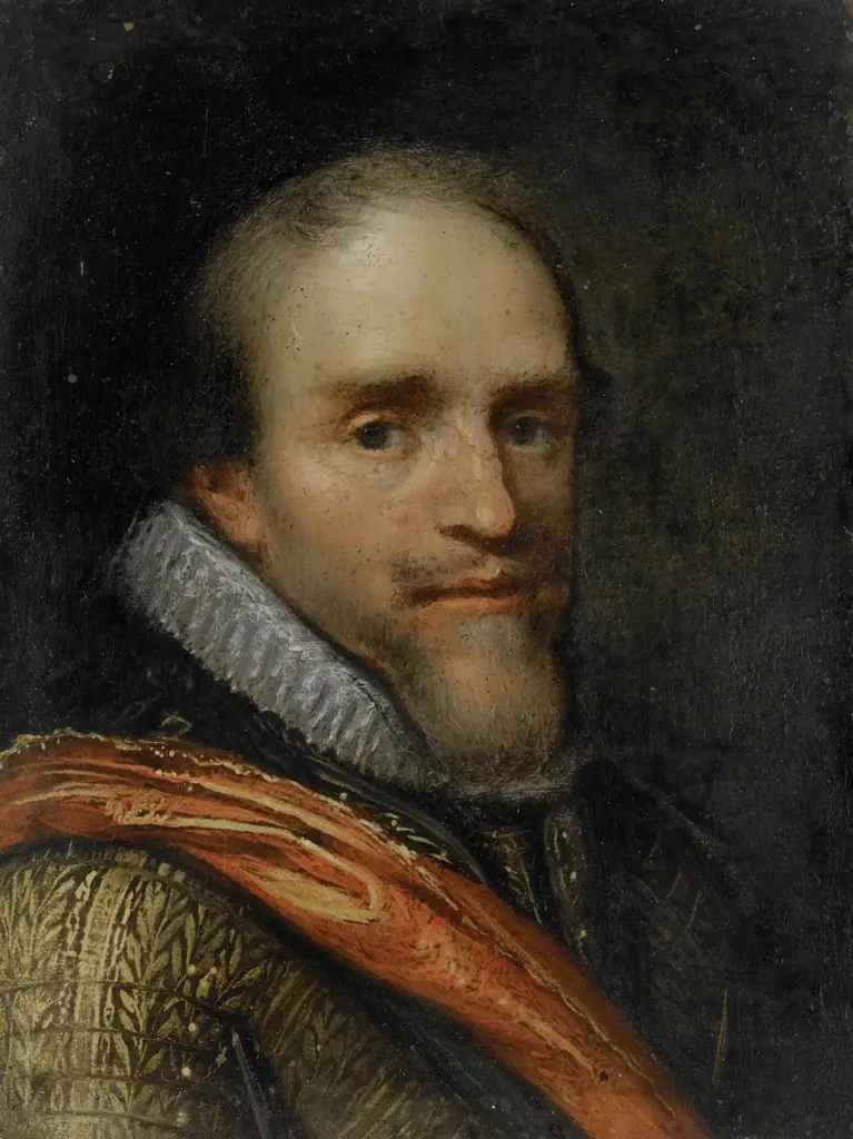 Portrait of Maurits (1567-1625), Prince of Orange, by Jacob Lyon