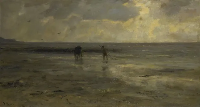 Beach at evening
