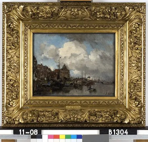 De Schreierstoren te Amsterdam, by Jacob Maris