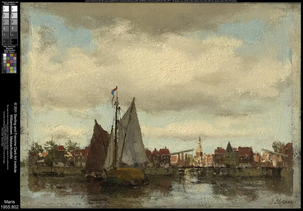 Harbor Scene, by Jacob Maris