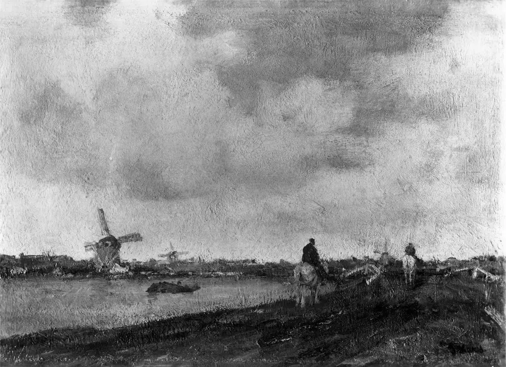 Landscape with Canal, by Jacob Maris
