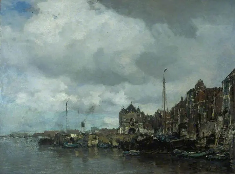 On the Amstel, by Jacob Maris