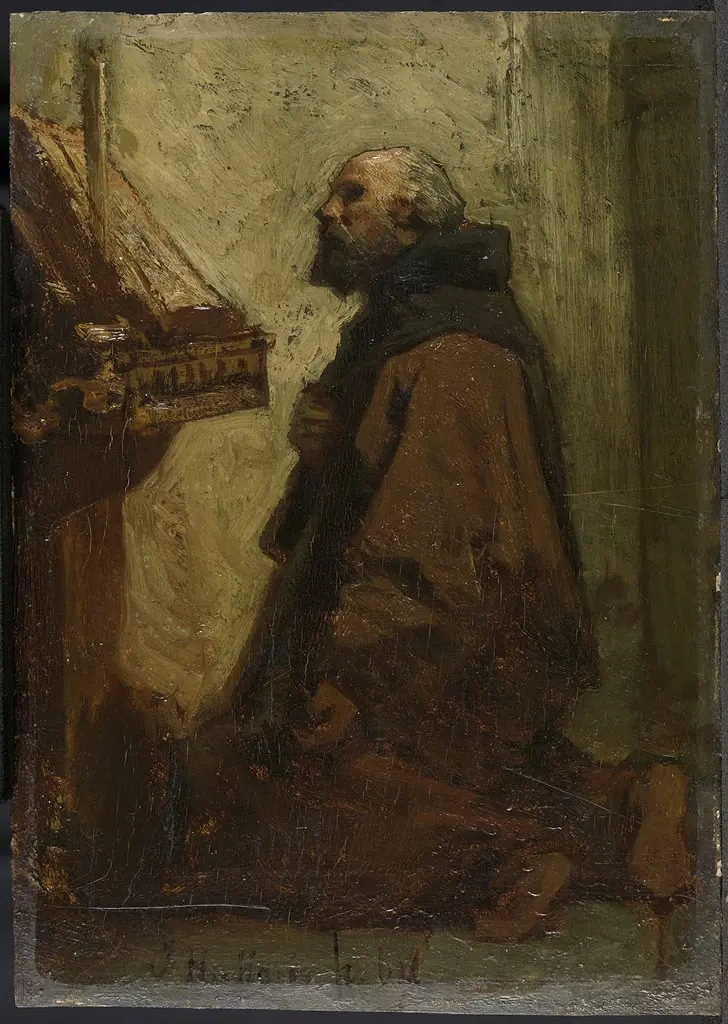 Praying Monk (Monk at his Devotions)