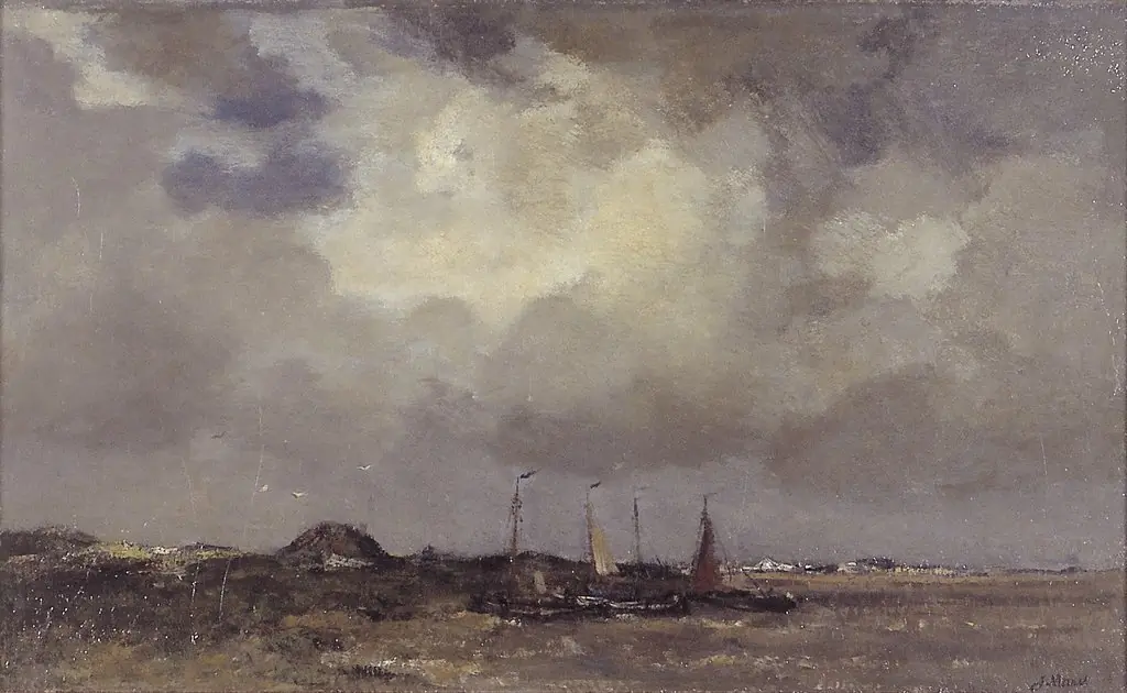 River landscape, by Jacob Maris