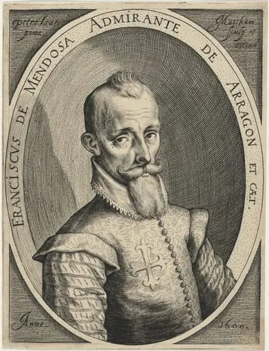 Franciscus de Mendosa, by Jacob Matham