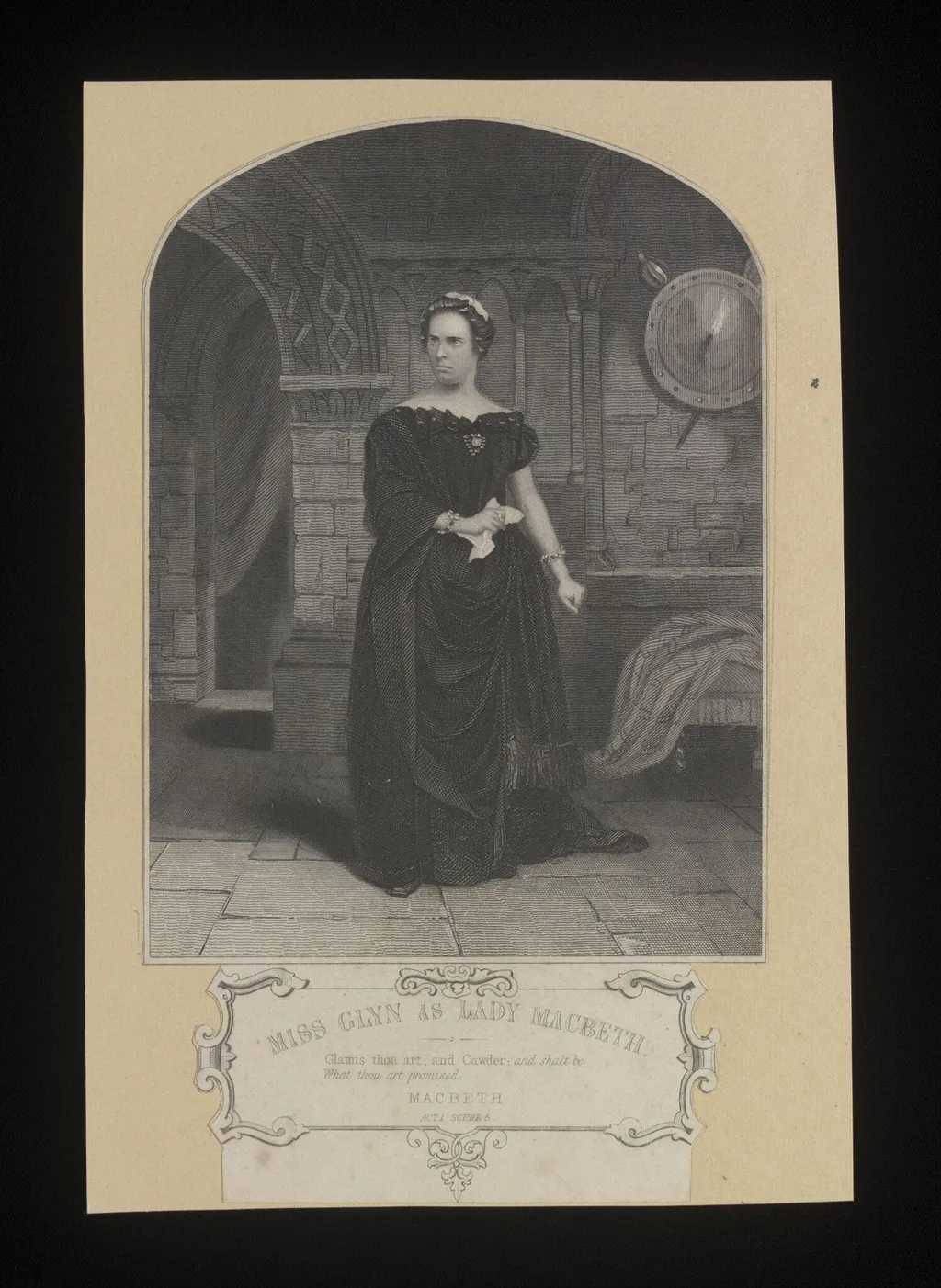 Miss Glyn as Lady Macbeth, by Jacob More