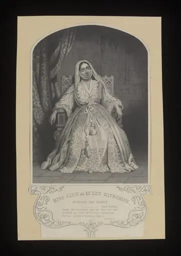 Miss Glyn as Queen Katherine, by Jacob More