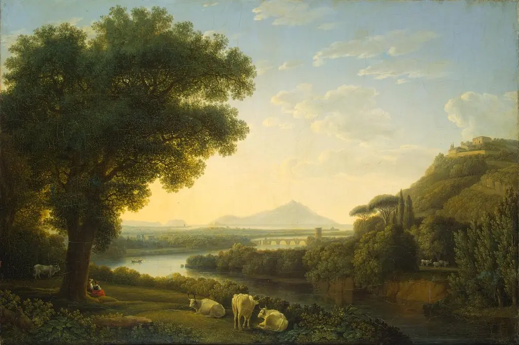 Italian Landscape, by Jacob Philipp Hackert