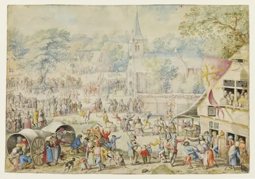 A Village Kermis, by Jacob Savery