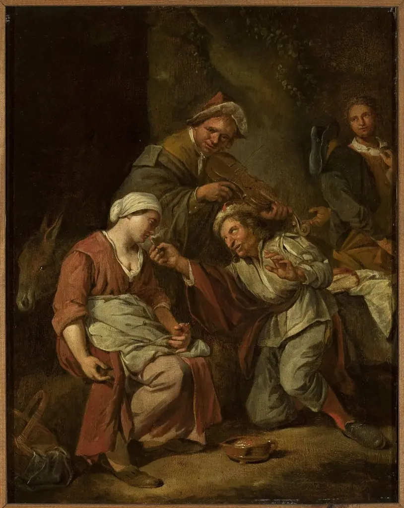 Five senses, by Jacob Toorenvliet