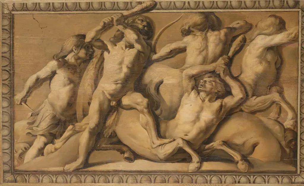 Hercules Defeated the Centaurs, by Jacob van Campen