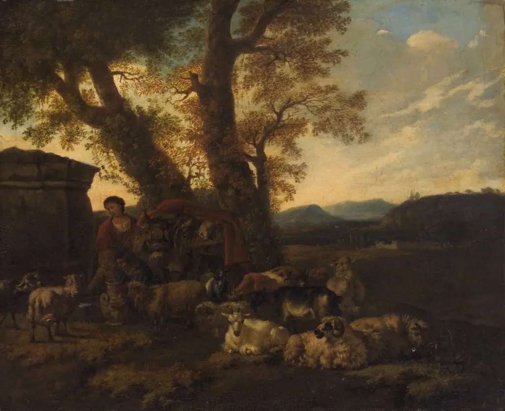 Campagna-Landschaft, by Jacob van der Does