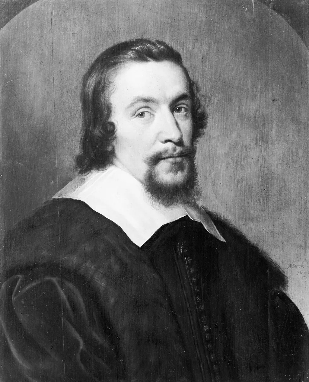 Portrait of a young man, by Jacob van der Merck, paint, 1640