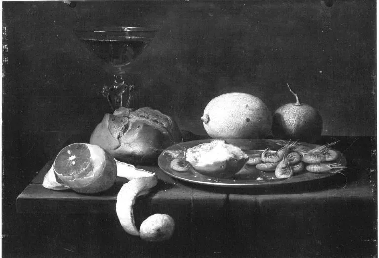 Stillleben, by Jacob van Es, oil, 1631