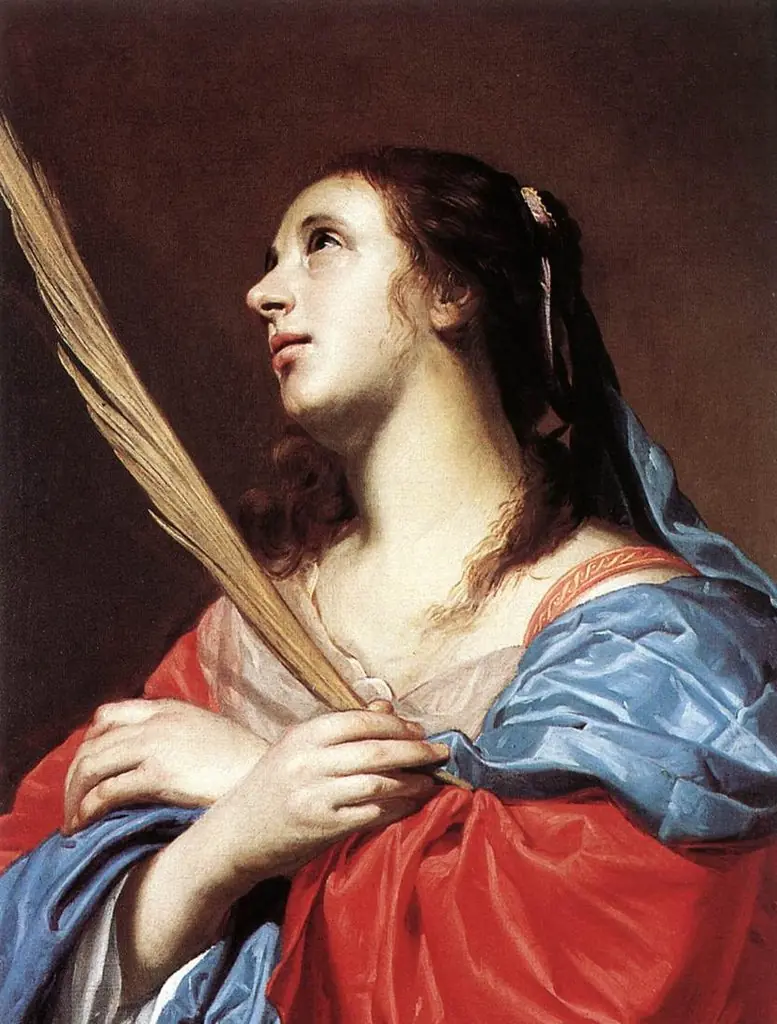 Female martyr, by Jacob van Oost