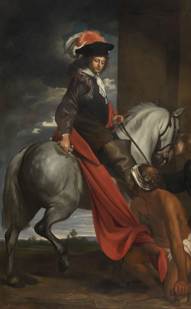 The Charity of Saint Martin, by Jacob van Oost