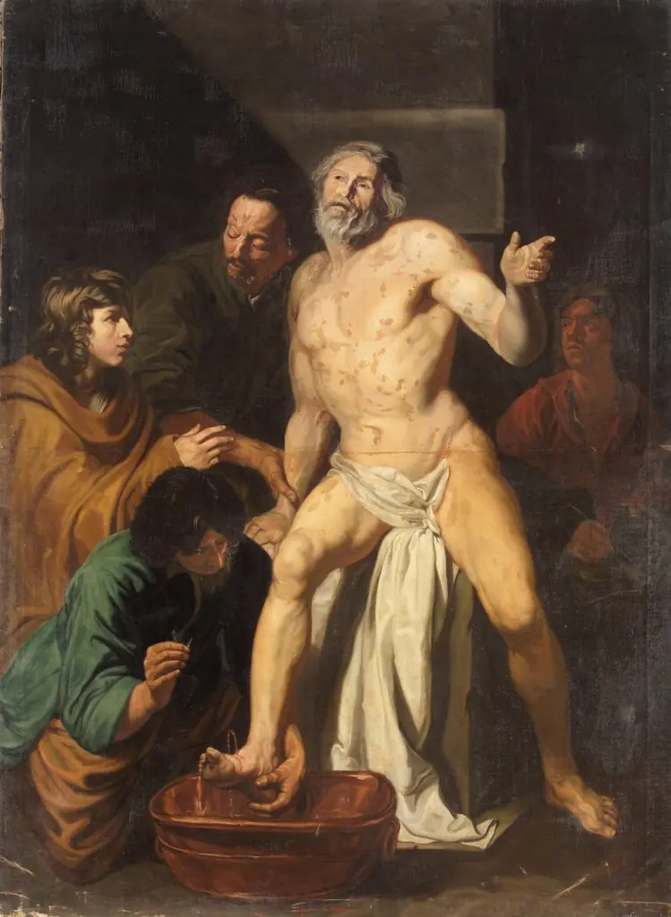 Tod Senecas, by Jacob van Oost