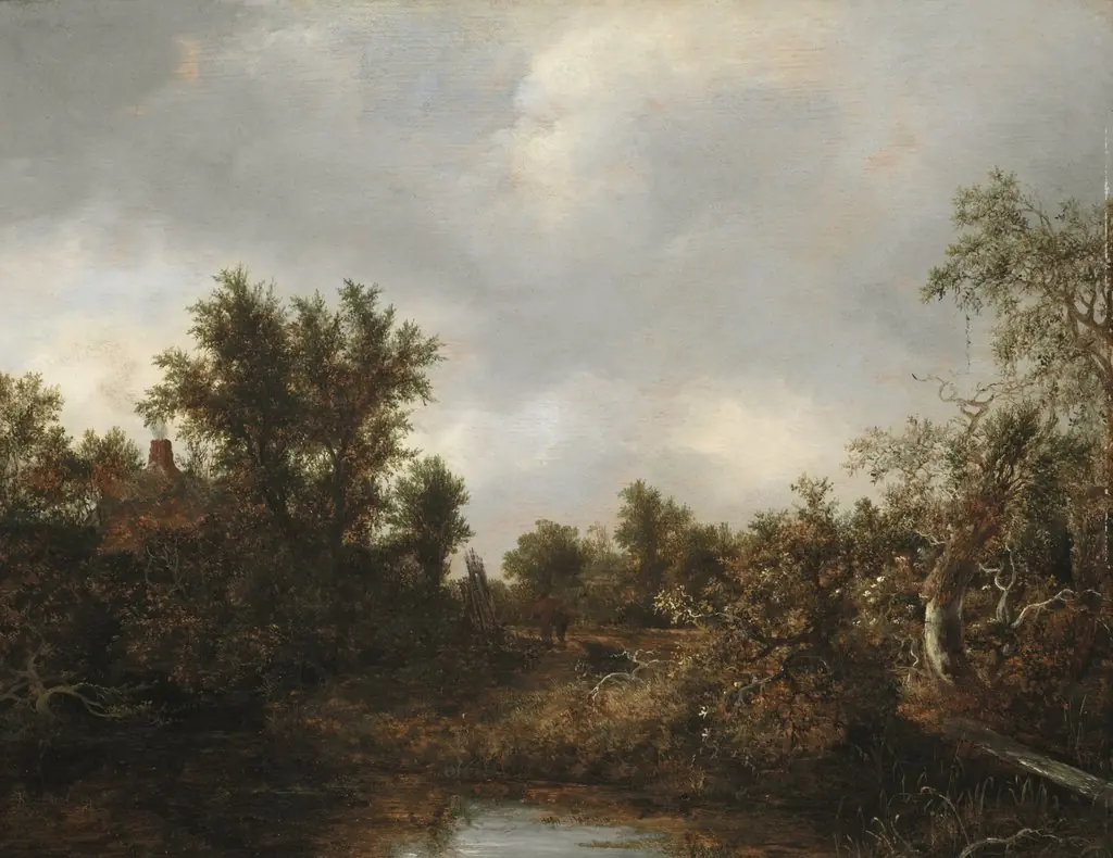 Landscape, ca. 1646, by Jacob van Ruisdael