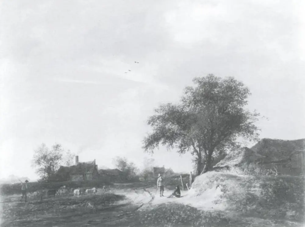Landscape with a Farm, by Jacob van Ruisdael