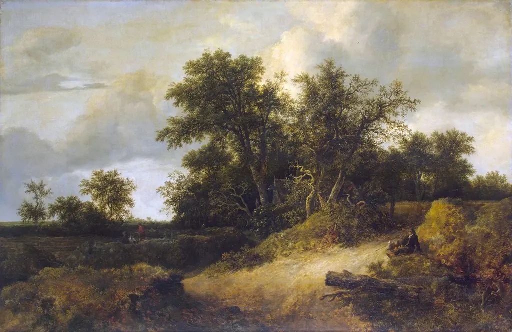Peasant Cottage in a Landscape, by Jacob van Ruisdael