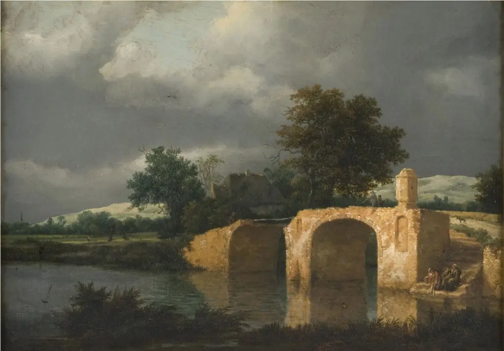 Stone Bridge, by Jacob van Ruisdael