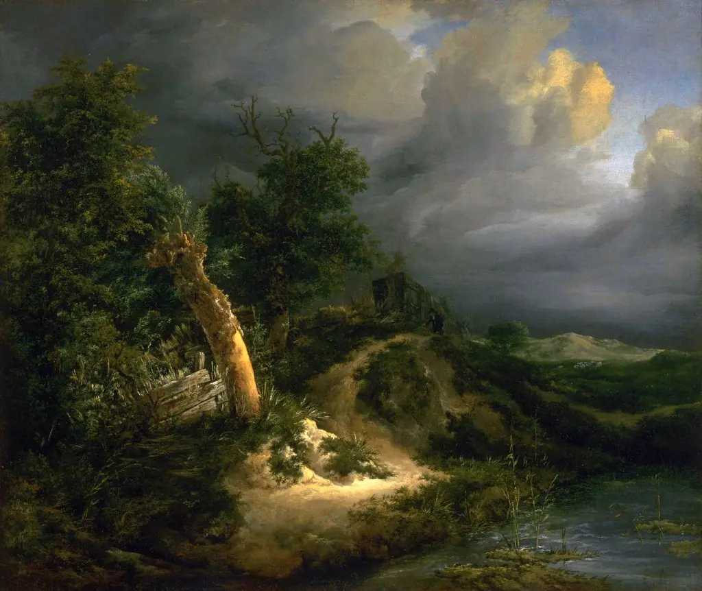 Storm on the Dunes, by Jacob van Ruisdael
