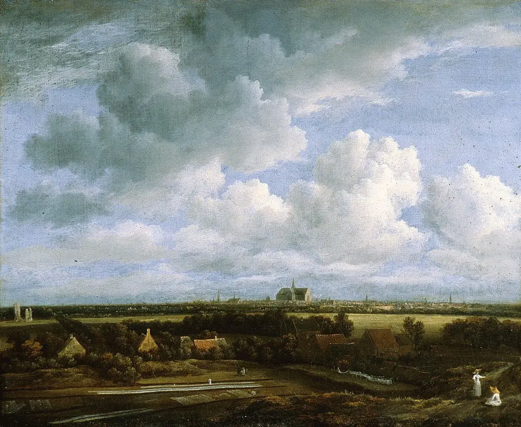 The Bleaching Grounds near Haarlem, by Jacob van Ruisdael