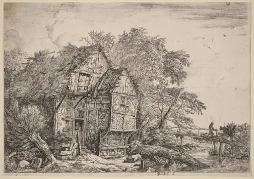 The Little Bridge, by Jacob van Ruisdael