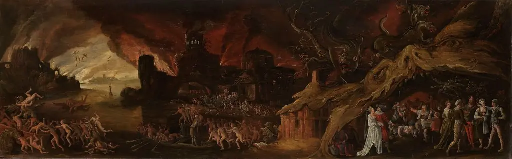 The Last Judgment and the Seven Deadly Sins, by Jacob van Swanenburgh