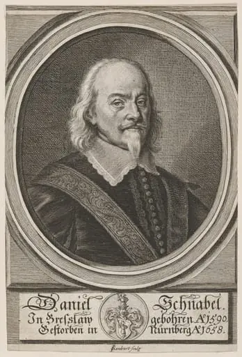 Daniel Schnabel, by Jacob von Sandrart