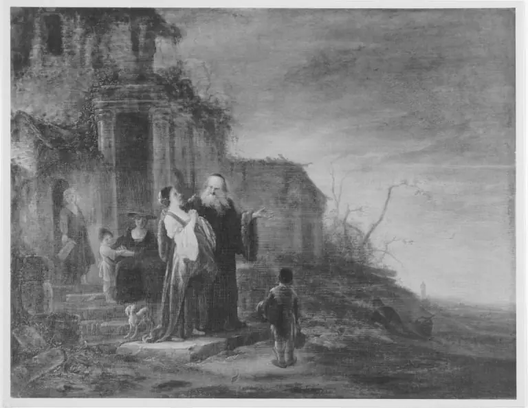 The Dismissal of Hagar and Ishmael, by Jacob Willemsz de Wet