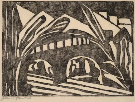 Bridge, by Jacoba van Heemskerck van Beest