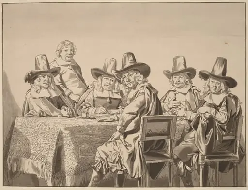 Directors of the Orphan Asylum of Haarlem, by Jacobus Buys