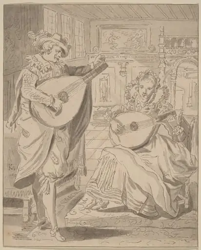 Musical Company, by Jacobus Buys