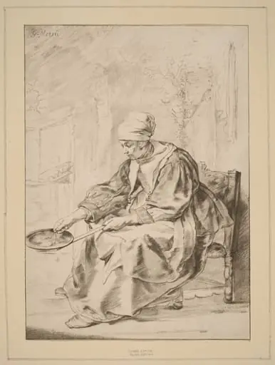 Pancake Woman, by Jacobus Buys