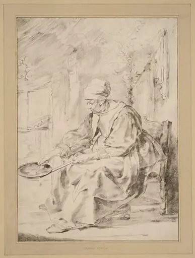 Pancake Woman, by Jacobus Buys