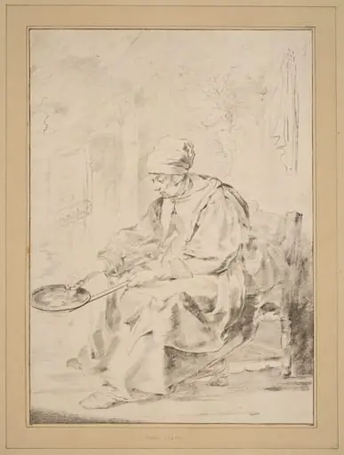 Pancake Woman, by Jacobus Buys