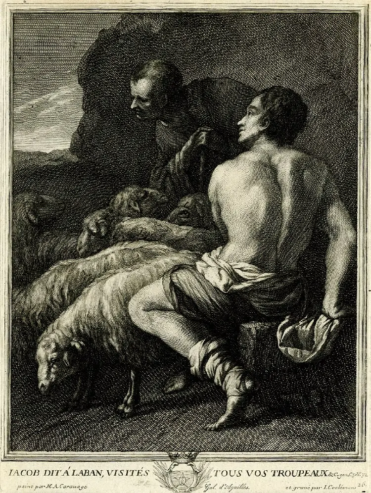 Jacob reproaching Laban, by Jacobus Coelemans