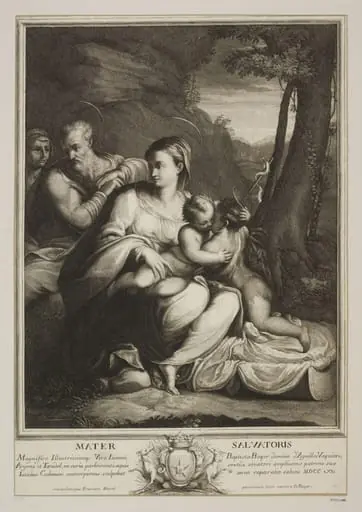 Mater Salvatoris, by Jacobus Coelemans
