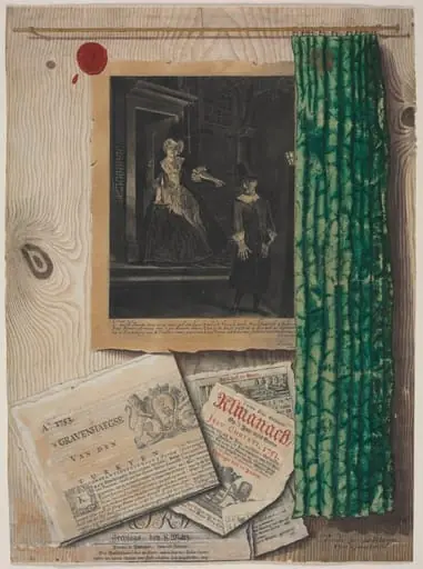 Trompe l'Oeil Still Life, by Jacobus Cornelis Meyer