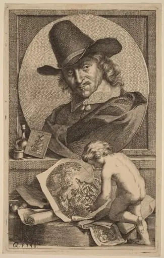 Adriaen van Ostade, by Jacobus Houbraken