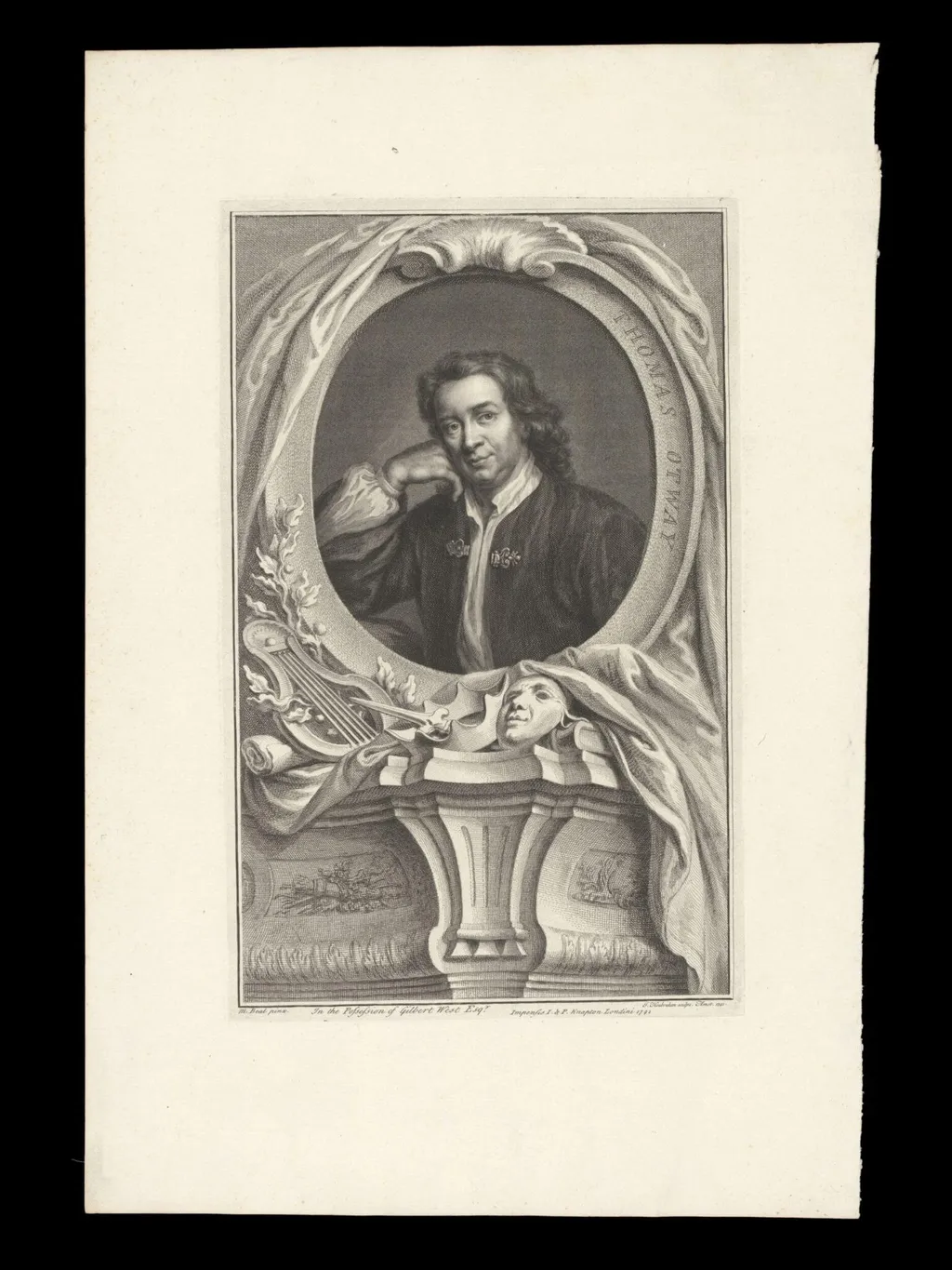 H Beard Print Collection, by Jacobus Houbraken, 1742