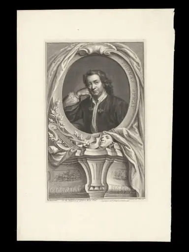 H Beard Print Collection, by Jacobus Houbraken